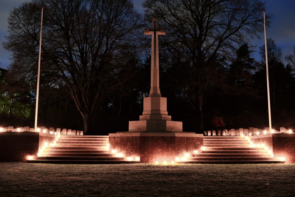 kerstavond kaarsen in Holten